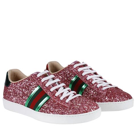 pink gucci sneakers women|Gucci platform sneakers women's.